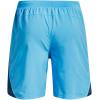 imageUnder Armour Mens Launch Stretch Woven 7inch Shorts419 Capri  Petrol Blue  Reflective