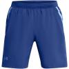 imageUnder Armour Mens Launch Stretch Woven 7inch Shorts432 Tech Blue  Horizon Blue  Reflective