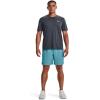 imageUnder Armour Mens Launch Stretch Woven 7inch Shorts433 Glacier Blue  Glacier Blue  Reflective