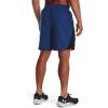 imageUnder Armour Mens Launch Stretch Woven 7inch Shorts471 Blue Mirage  Black  Reflective