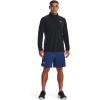 imageUnder Armour Mens Launch Stretch Woven 7inch Shorts471 Blue Mirage  Black  Reflective
