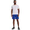 imageUnder Armour Mens Launch Stretch Woven 7inch Shorts486 Versa Blue  Black  Reflective