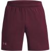 imageUnder Armour Mens Launch Stretch Woven 7inch Shorts600 Dark Maroon  Dark Maroon  Reflective