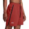 imageUnder Armour Mens Launch Stretch Woven 7inch Shorts840 Earthen Orange  Black  Reflective