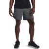 imageUnder Armour Mens Launch Stretch Woven 7inch ShortsPitch Gray 012Reflective