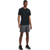 imageUnder Armour Mens Launch Stretch Woven 7inch ShortsPitch Gray 014Reflective