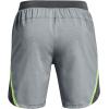 imageUnder Armour Mens Launch Stretch Woven 7inch ShortsPitch Gray Full Heather 013Reflective