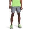 imageUnder Armour Mens Launch Stretch Woven 7inch ShortsPitch Gray Full Heather 013Reflective