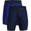 imageUnder Armour Mens MultiPack Performance Tech LongLeg Boxer Brief 9quot Inseam AllDay ComfortRoyal 400Academy
