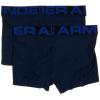 imageUnder Armour Mens MultiPack Performance Tech Trunk Boxer Brief with 3quot Inseam UltraSoftAcademy Blue 408Academy Blue