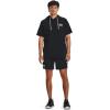 imageUnder Armour Mens Rival Terry 6inch Shorts001 Black   Onyx White