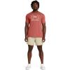imageUnder Armour Mens Rival Terry 6inch Shorts289 Khaki Base   Onyx White