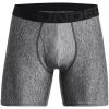 imageUnder Armour Mens Tech 6inch Boxerjock 1Pack017 Jet Gray Medium Heather   Black