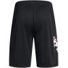 imageUnder Armour Mens Tech Wordmark Shorts001 Black   Red Solstice