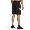 imageUnder Armour Mens Tech Wordmark Shorts001 Black   Red Solstice