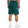 imageUnder Armour Mens Tech Wordmark Shorts449 Hydro Teal   White