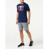 imageUnder Armour Mens UA Rival Fleece ShortsPitch Gray Light Heather 012Onyx White