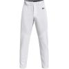 imageUnder Armour Mens Utility Baseball Straight Leg Pant 22100 White   Black