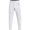 imageUnder Armour Mens Utility Baseball Straight Leg Pant 22100 White  Black  Black