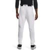 imageUnder Armour Mens Utility Baseball Straight Leg Pant 22100 White  Black  Black