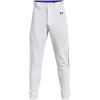 imageUnder Armour Mens Utility Baseball Straight Leg Pant 22101 White  Royal  Royal