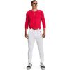 imageUnder Armour Mens Utility Baseball Straight Leg Pant 22103 White  Red  Red