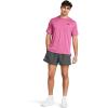 imageUnder Armour Mens Woven 5inch Shorts025 Castlerock   White