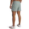 imageUnder Armour Mens Woven 5inch Shorts348 Silica Green   White