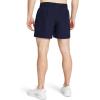 imageUnder Armour Mens Woven 5inch Shorts410 Midnight Navy   White