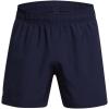 imageUnder Armour Mens Woven 5inch Shorts410 Midnight Navy   White