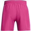 imageUnder Armour Mens Woven 5inch Shorts686 Astro Pink   Black