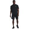 imageUnder Armour Mens Woven Graphic Shorts002 Black   Pitch Gray