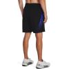 imageUnder Armour Mens Woven Graphic Shorts003 Black   Versa Blue