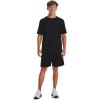 imageUnder Armour Mens Woven Graphic Shorts003 Black   Versa Blue