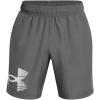 imageUnder Armour Mens Woven Graphic Shorts025 Castlerock   White
