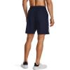 imageUnder Armour Mens Woven Graphic Shorts410 Midnight Navy   White