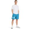 imageUnder Armour Mens Woven Graphic Shorts419 Capri   White