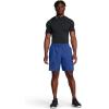 imageUnder Armour Mens Woven Graphic Shorts432 Tech Blue   Black
