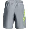 imageUnder Armour Mens Woven Graphic Shorts465 Harbor Blue   Lime Surge