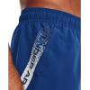 imageUnder Armour Mens Woven Graphic Shorts471 Blue Mirage   White