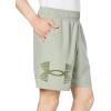 imageUnder Armour Mens Woven Graphic Shorts504 Grove Green   Marine Od Green