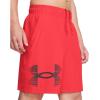 imageUnder Armour Mens Woven Graphic Shorts713 Racer Red   Black