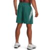 imageUnder Armour Mens Woven Graphic Shorts722 Coastal Teal   White