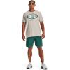 imageUnder Armour Mens Woven Graphic Shorts722 Coastal Teal   White