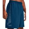 imageUnder Armour Mens Woven Graphic ShortsGraphite Blue 581Electric Blue