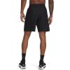 imageUnder Armour Mens Woven Wordmark Shorts005 Black   Cyber Green