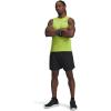 imageUnder Armour Mens Woven Wordmark Shorts008 Black   Hyper Green