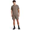 imageUnder Armour Mens Woven Wordmark Shorts200 Taupe Dusk   Black