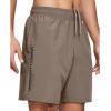 imageUnder Armour Mens Woven Wordmark Shorts200 Taupe Dusk   Black