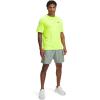 imageUnder Armour Mens Woven Wordmark Shorts348 Silica Green   High Vis Yellow